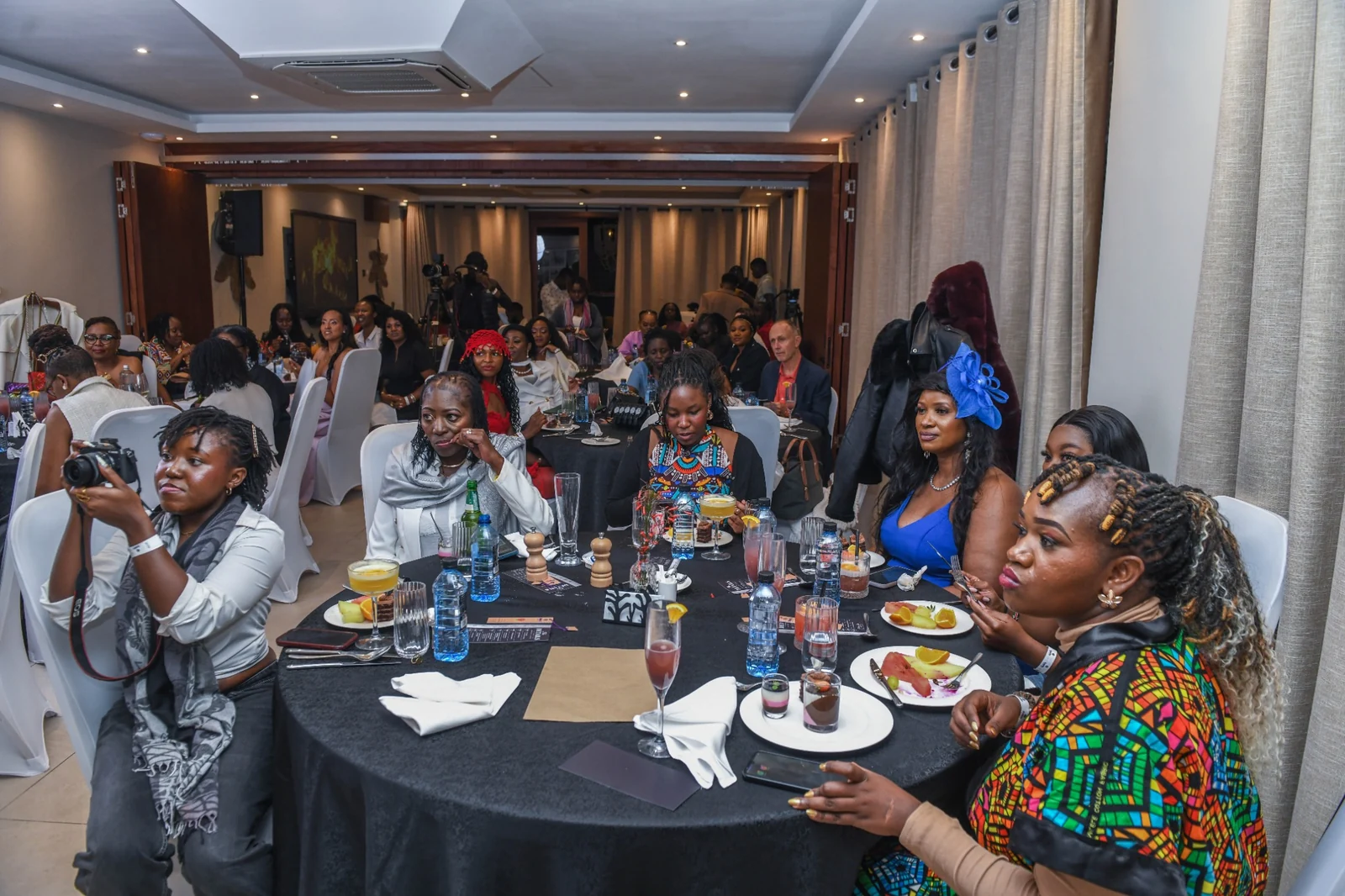 An audience at a professional community event