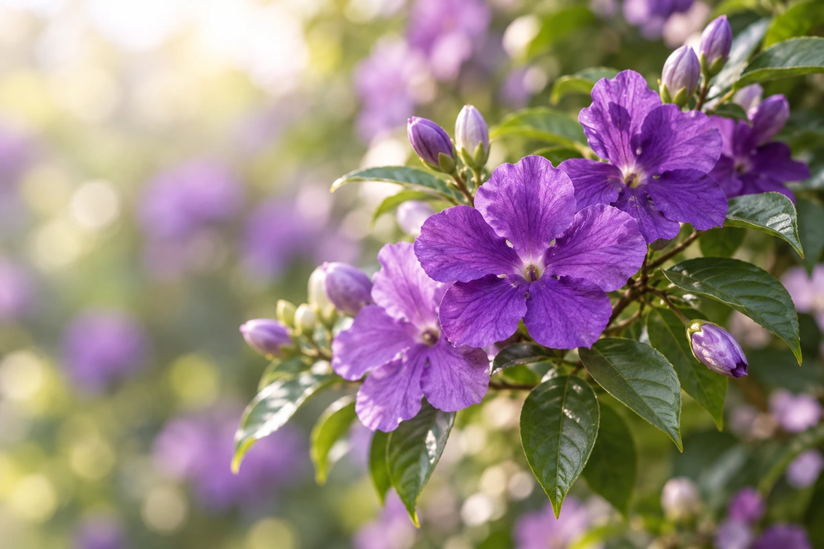 Tomorrow — purple flower phase