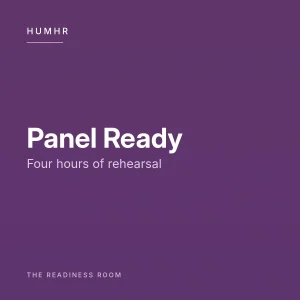 Panel Ready — 4 Hours